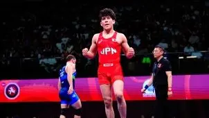 کشتی‌گیر ایرانی الاصل ژاپن قهرمان آسیا شد