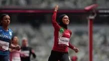 «فرزانه فصیحی» قهرمان دوی ۶۰ متر شد