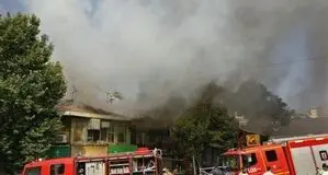 مرگ ۲ نفر در آتش‌سوزی خیابان قدس غربی تهران/ علت آتش‌سوزی در دست بررسی است