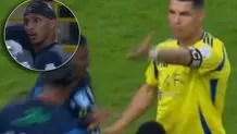 درگیری رونالدو در بازی النصر