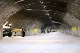 Iran Army Air Force unveils underground air base