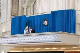 عکسی از جایگاه خالی رهبر شهید انقلاب در حرم امام خمینی 