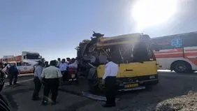 اعلام اسامی دانشجویان مصدوم و جان‌باخته در سانحه سرویس دانشجویی سرخه + ویدئو