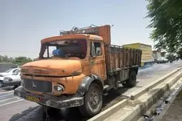  تردد کامیون در این محور ممنوع شد
