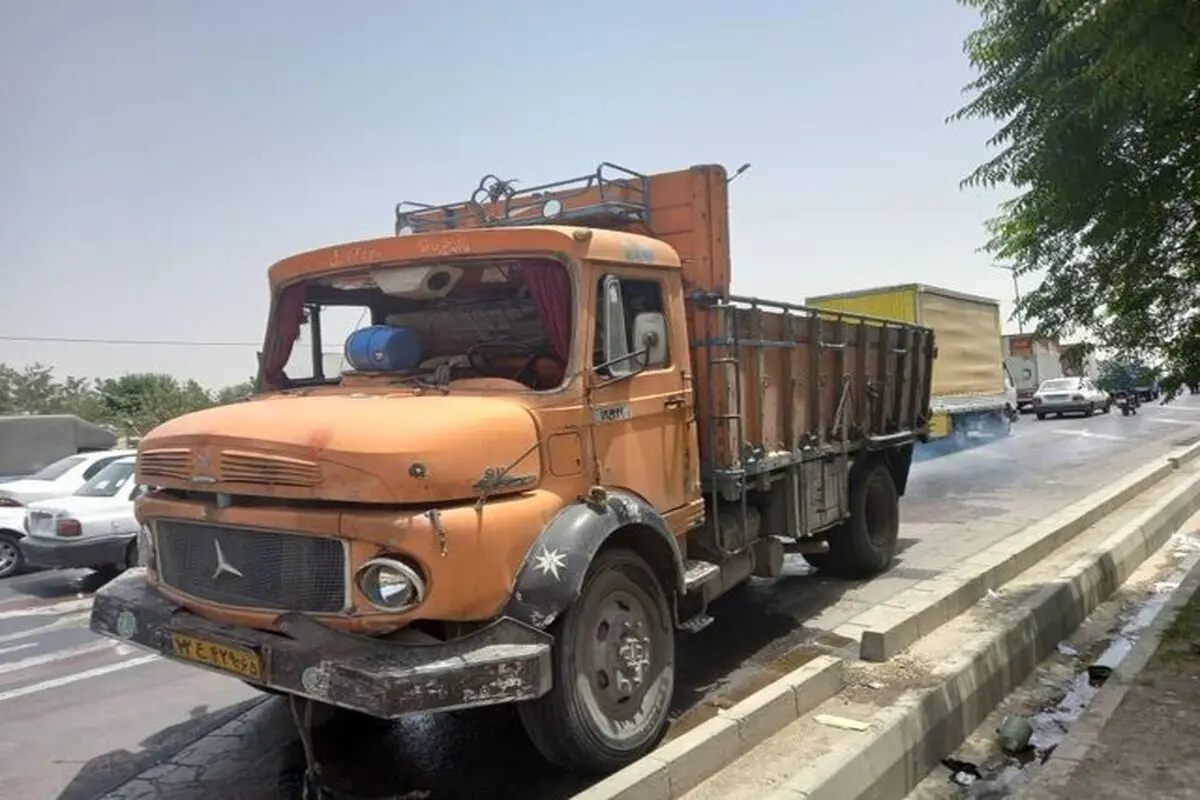  تردد کامیون در این محور ممنوع شد