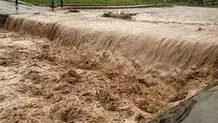 سیل در رودبار+ ویدئو