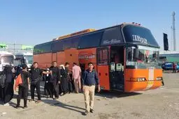 جابجایی ۴ هزار نفر از مرز مهران با ناوگان اتوبوسی