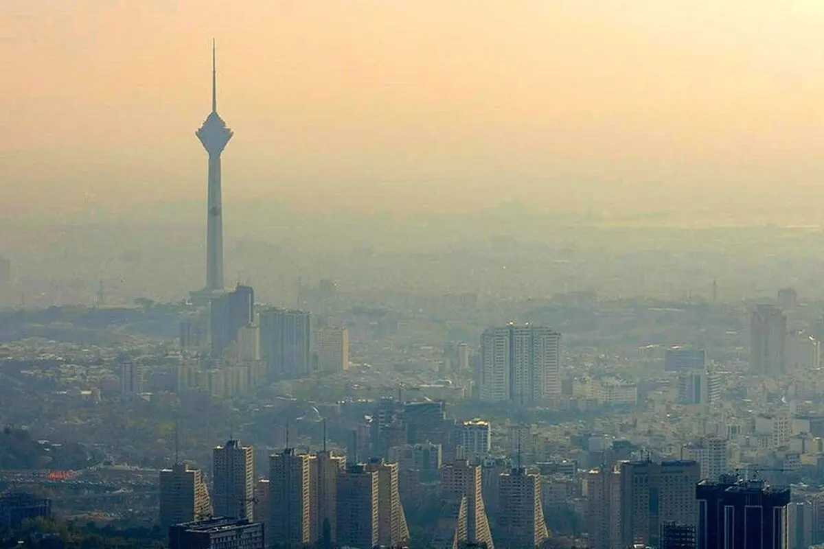 هوای تهران در مرز ناسالم برای گروه‌های حساس قرار گرفت