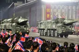 Kim Jong Un vows full speed ahead for North Korea's nuclear program, as he flaunts ICBM missiles