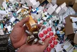 کشف و ضبط  قرص‌های غیرمجاز و مواد در نصیرشهر