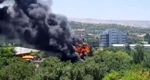 تصاویر آتش سوزی مرگبار عراق با ۷۷ کشته را ببینید + ویدئو