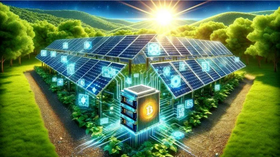 امکان استفاده از برق ۲۴ ساعته برای استخراج رمزارز با احداث نیروگاه خورشیدی