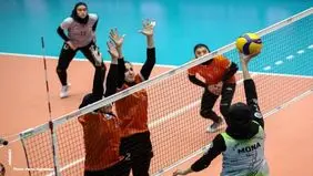 کسب اولین مدال طلای تاریخ والیبال زنان ایران در تاشکند 