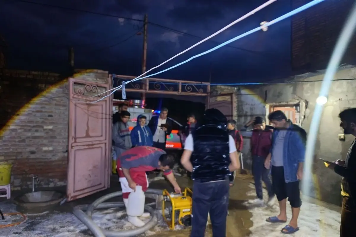 سیل در سلماس جان ۲ نفر را گرفت