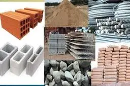 قیمت انواع مصالح ساختمانی ۵ خرداد ۱۴۰۴ + جدول
