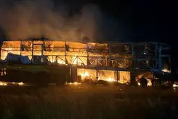 آتش سوزی اتوبوس در هند ۲۰ کشته بر جا گذاشت + عکس و ویدئو