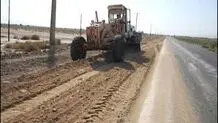 اجرای ۴ هزار و ۵۰۰ کیلومتر شانه سازی و اصلاح شیب شیروانی در راههای همدان.