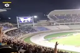 حادثه هولناک در استادیوم پارس شیراز+ ویدئو
