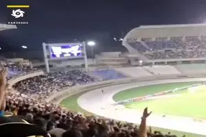 حادثه هولناک در استادیوم پارس شیراز+ ویدئو