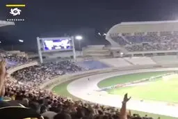 حادثه هولناک در استادیوم پارس شیراز+ ویدئو
