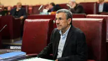 تصویری خاص از محمود احمدی نژاد در جلسه مجمع تشخیص مصلحت نظام 
