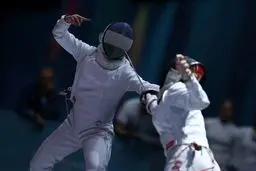 مدال طلای تاریخی حسام مرادی در جام جهانی شمشیربازی