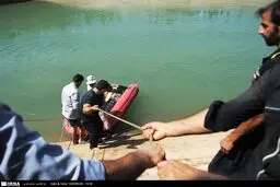 جسد مسافر نوروزی از کانال آب کشاورزی شوش بیرون کشیده شد
