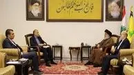 Iran's foreign minister, Hezbollah chief discuss Gaza war