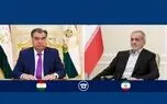 گفتگوی پزشکیان با رئیس جمهوری تاجیکستان