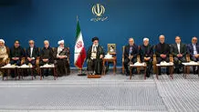 دیدار مسعود پزشکیان و اعضای دولت چهاردهم با رهبر انقلاب