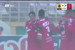 گل دوم پرسپولیس به سپاهان را ببینید + ویدیو