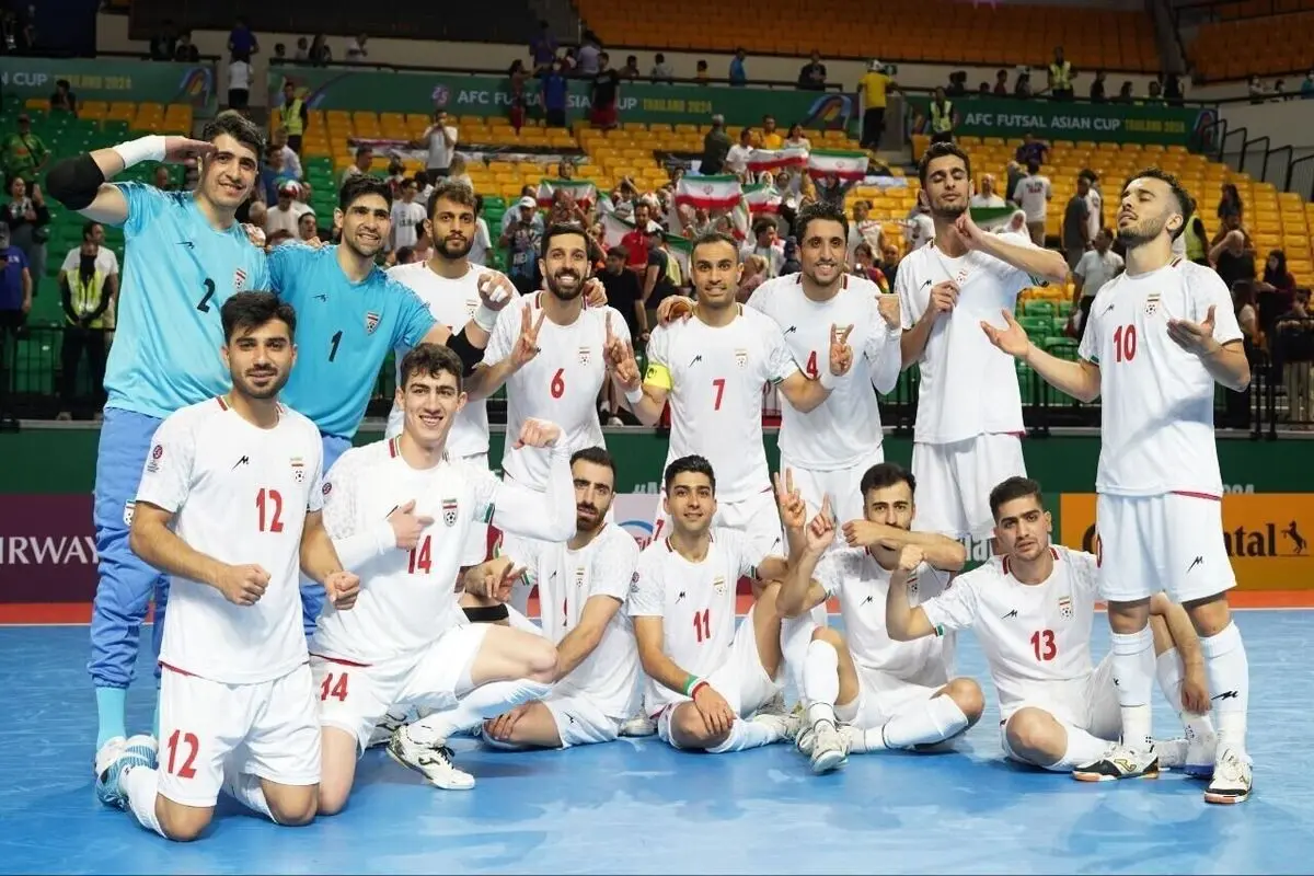 المنتخب الإیرانی یتوج بلقب کأس أسیا لکرة الصالات