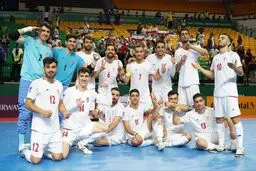 المنتخب الإیرانی یتوج بلقب کأس أسیا لکرة الصالات