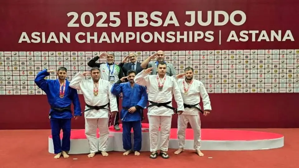 ایران نایب قهرمان پاراجودوی قهرمانی آسیا شد