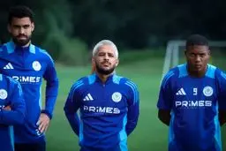 قایدی در اولین تمرین با النصر کتک خورد (عکس)