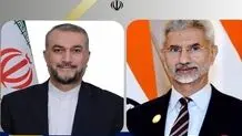 Iranian, Indian FMs confer on Iran's Brics membership