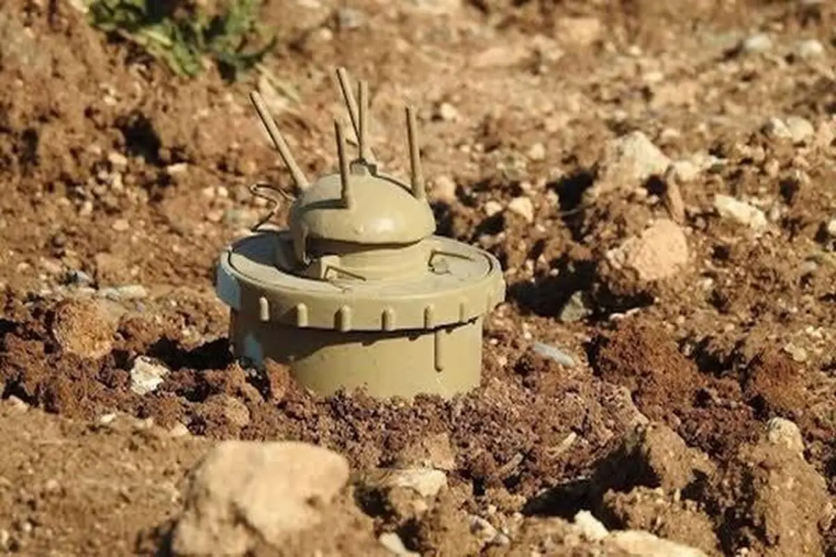 انفجار مین در شوش