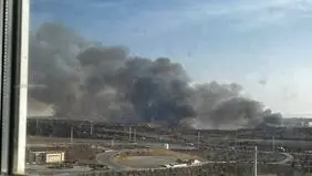 ماجرای مشاهده دود در پرند چیست؟ + عکس