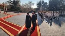 استقبال رسمی رئیسی از رئیس‌جمهور کوبا

