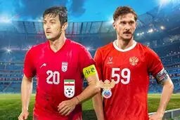 پوستر فدراسیون روسیه برای دیدار برابر ایران