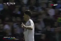 گل اول فولام به استون ویلا را ببینید + ویدئو
