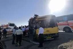 تصادف اتوبوس دانشجویان در سمنان/ تعداد فوتی‌ها و مصدومان اعلام شد + جزئیات