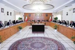  جلسه هیات دولت در شرایط جنگی برگزار شد 