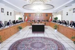  جلسه هیات دولت در شرایط جنگی برگزار شد 
