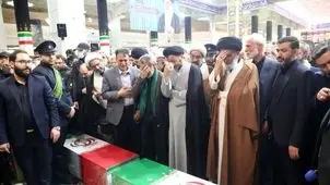 پیکر وزیر اطلاعات در قم تشییع شد