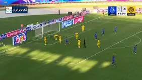 اعلام پنالتی دوم برای استقلال در دقیقه 45+2 + ویدیو