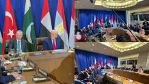 ترامپ و مکرون درباره  فلسطین مذاکره کردند 
