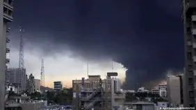 انتقال دوده‌های انفجار به لایه‌های بالایی جو/ خطر تنفسی برای شهروندان محدود بود