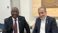 عراقچی با رئیس‌جمهور آفریقای جنوبی دیدار کرد