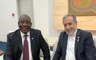 عراقچی با رئیس‌جمهور آفریقای جنوبی دیدار کرد